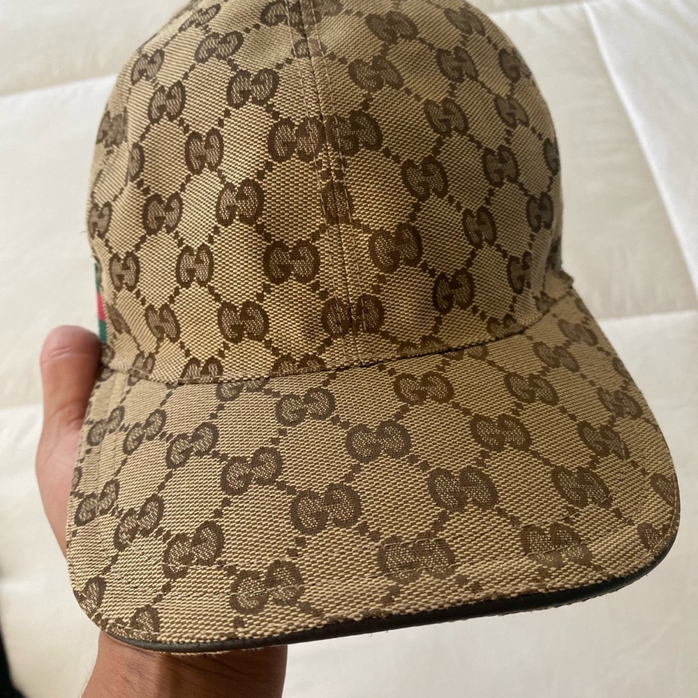 💎💎Original GG canvas baseball hat with Web